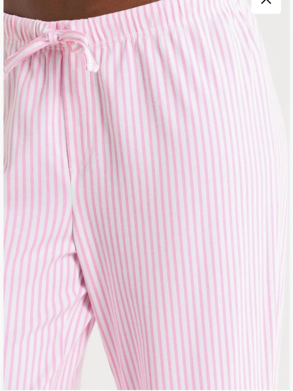 100 Pima cotton Classic Pink Stripe Pajama Set - Women's Long Sleeve & Pants